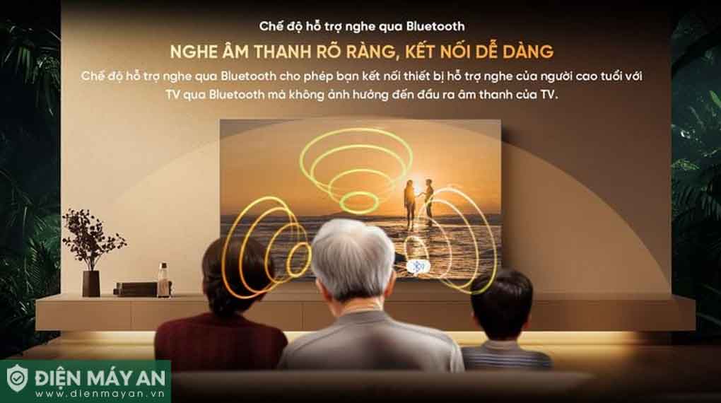 Google Tivi QLED Coocaa AI 4K 65 inch 65Y84